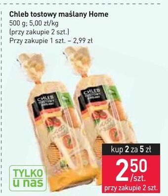 Stokrotka Chleb tostowy maślany Home oferta
