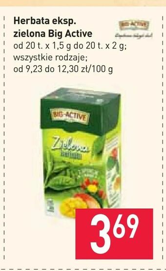 Stokrotka Herbata eksp. zielona Big Active oferta
