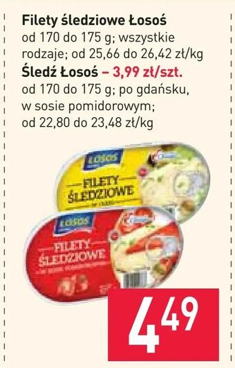 Stokrotka Filety śledziowe Łosoś oferta