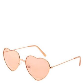 Claire's Heart sunglasses - rose gold oferta