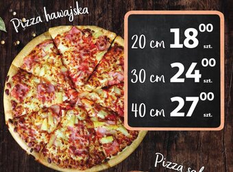 Auchan Pizza hawajska 20 cm oferta