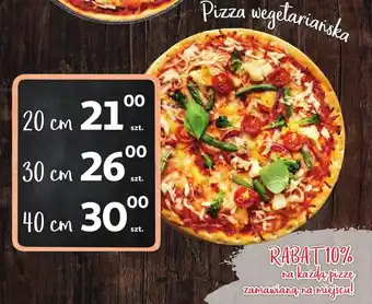 Auchan Pizza wegetariańska 20 cm oferta