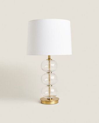 ZARA HOME Lampa z podstawą ze szklanych kul oferta