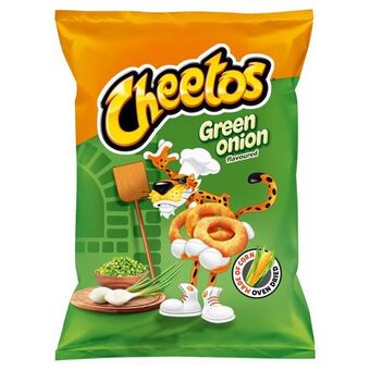 Torimpex Cheetos chrupki kukurydziane o smaku zielonej cebulki 130 g oferta