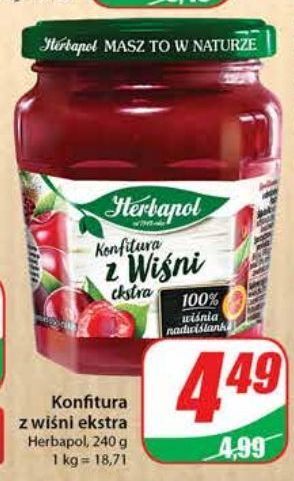 Dino Konfitura z wiśni herbapol oferta