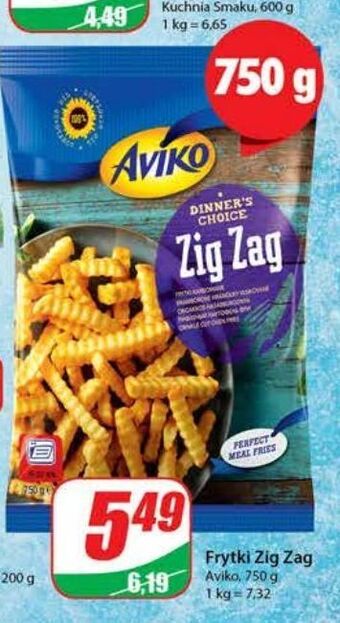 Dino Frytki karbowane aviko zig zag oferta