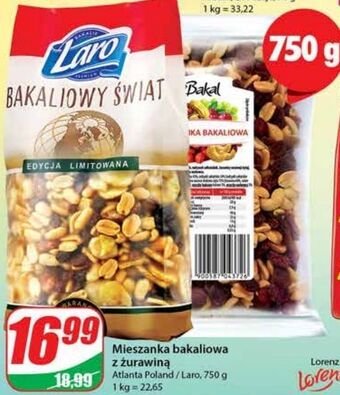 Dino Mieszanka bakaliowa z żurawiną bakal oferta