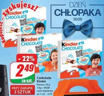 Dino Czekoladki kinder chocolate oferta