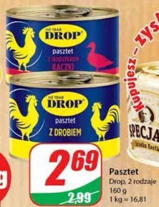 Dino Pasztet z drobiu drop oferta