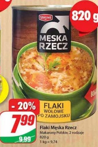 Dino Flaki po zamojsku stoczek męska rzecz oferta