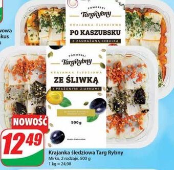 Dino Śledź ze śliwką pomorski targ rybny oferta