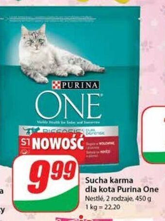 Dino Karma dla kota sterilcat z wołowiną i pszenicą purina one oferta