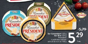 Intermarche Ser camembert naturalny president oferta