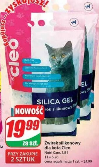 Dino Żwirek silikonowy dla kota cleo oferta
