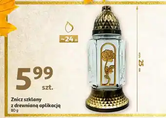 Auchan Znicz szklany 24 h oferta