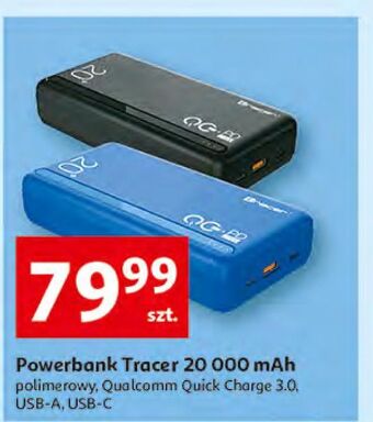 Auchan Powerbank 20000 mah tracer oferta
