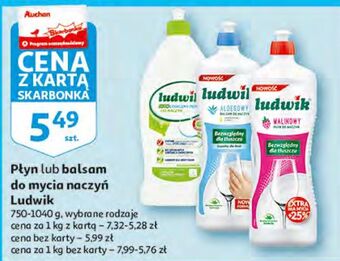 Płyn do mycia naczyń ekologiczny ludwik
