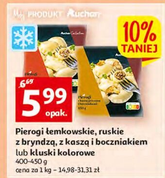 Auchan Kluski kolorowe auchan collection oferta