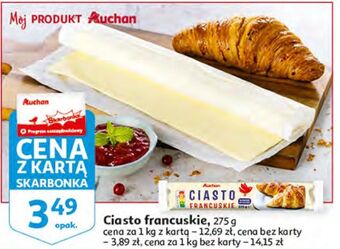 Auchan Ciasto francuskie auchan oferta