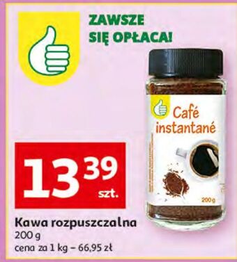 Auchan Kawa podniesiony kciuk oferta