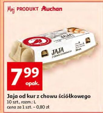 Auchan Jaja ściółkowe kl. l auchan oferta