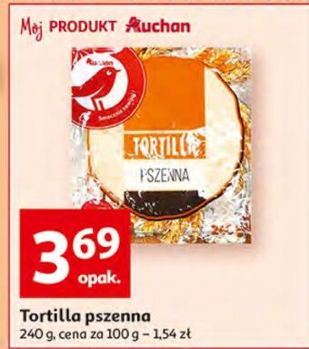 Auchan Tortilla pszenna auchan oferta
