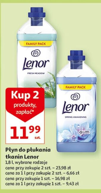Auchan Płyn do płukania spring awakening lenor classic oferta