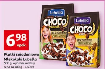 Płatki choco muszelki lubella mlekołaki