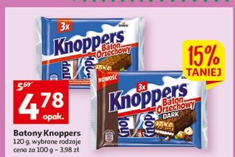 Auchan Baton dark knoppers oferta
