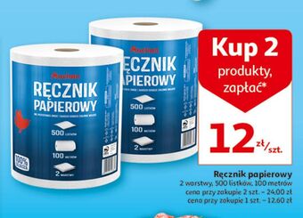 Auchan Ręcznik papierowy 500 listków auchan oferta