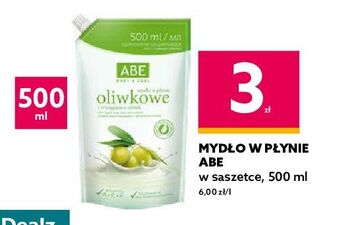 Dealz Mydło w płynie oliwka - zapas abe oferta