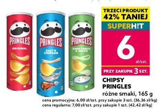Dealz Chipsy salt & vinegar pringles oferta