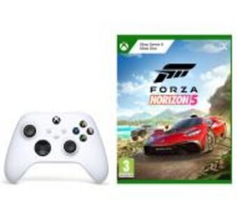 RTV EURO AGD Microsoft xbox series kontroler bezprzewodowy (robot white) + forza horizon 5 oferta