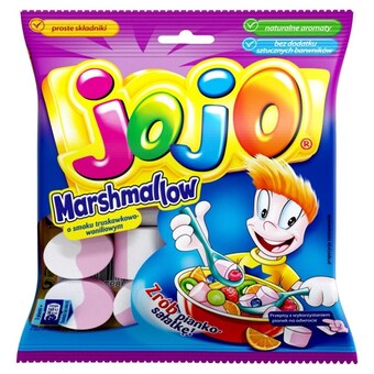 Kaufland Jojo marshmallow pianki o smaku truskawkowo-waniliowym 86 g oferta