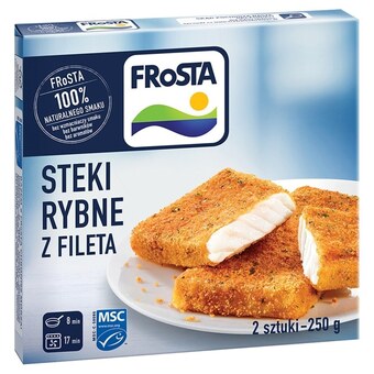 Społem Frosta steki rybne z fileta 250 g (2 sztuki) oferta