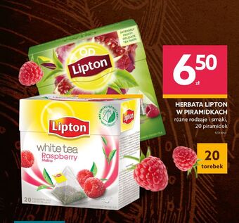 Dealz Herbata raspberry lipton white tea oferta