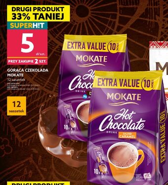 Dealz Napój czekoladowy salted caramel mokate hot chocolate drink oferta