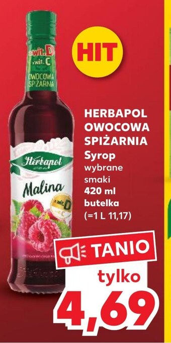 Kaufland Syrop herbapol oferta