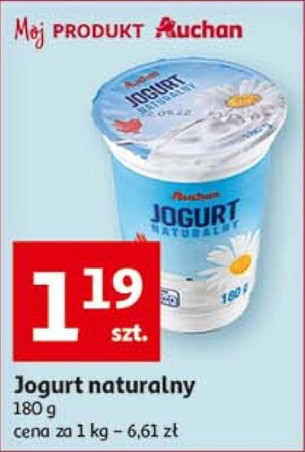 Auchan Jogurt naturalny auchan oferta
