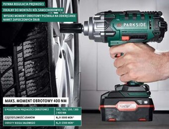 Lidl Klucz udarowy parkside oferta