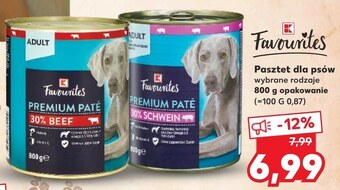Kaufland Karma dla psa k-favourites oferta