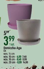 E.Leclerc Doniczka aga 18 cm ok katarzyna ostrowska oferta