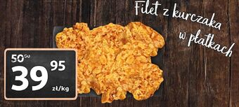 Auchan Filet z kurczaka w płatkach oferta