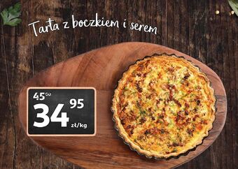 Auchan Tarta z boczkiem i serem oferta