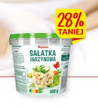 Auchan Sałatka jarzynowa oferta