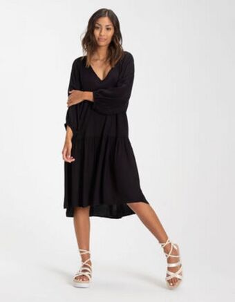 Takko Fashion Dział damski sukienka - wiskoza oferta