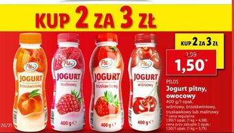 Lidl Jogurt pitny, owocowy oferta
