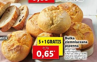 Lidl Bułka ziemniaczana pszenna oferta
