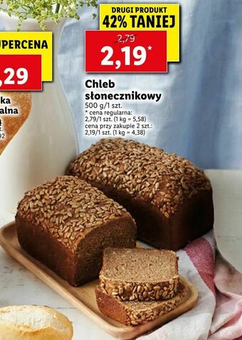 Lidl Chleb słonecznikowy oferta