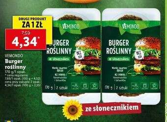Lidl Burger roślinny oferta